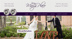 Desktop Screenshot of missmarysplace.com